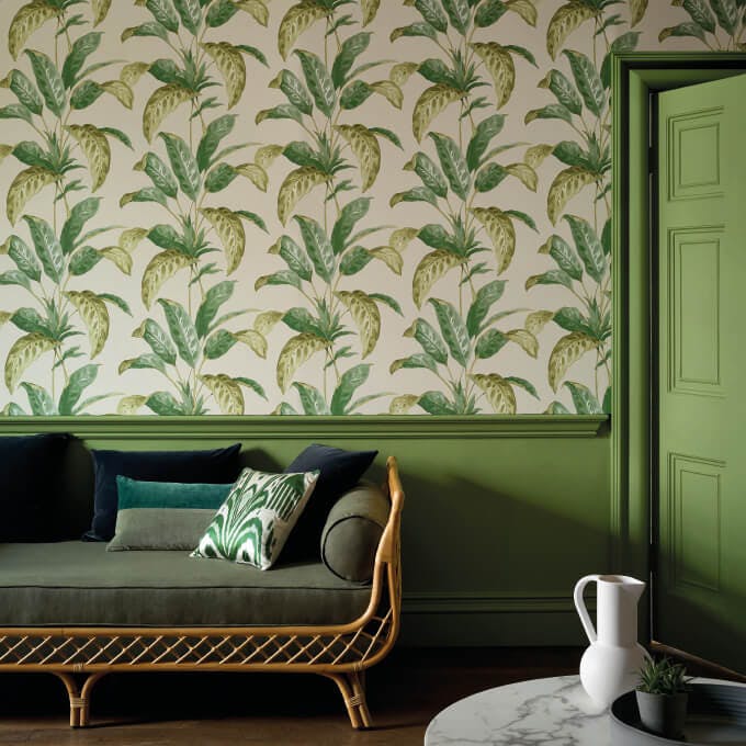 How to create botanical wall murals within the home