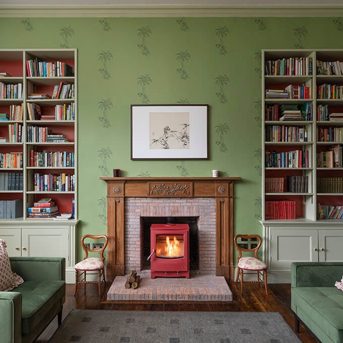 Inside Dabton House, featuring Paint & Paper Library