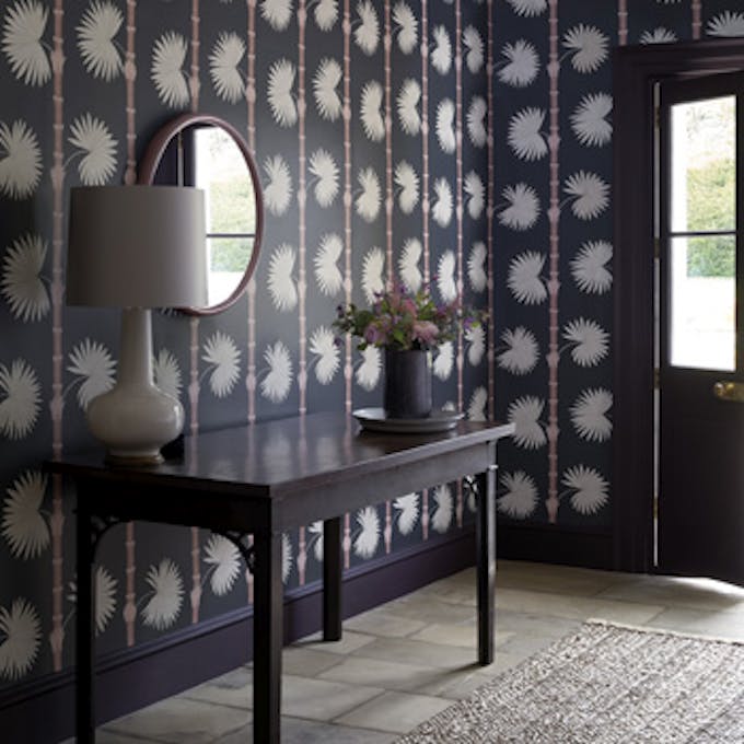 Using statement wallpapers for a maximalist scheme